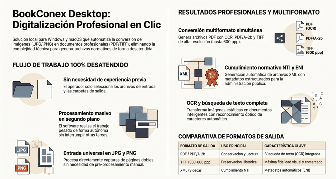 Infografía - Software para digitalización y normativa